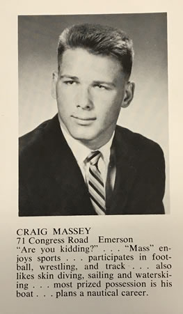 Craig A. Massey Yearbook Photo